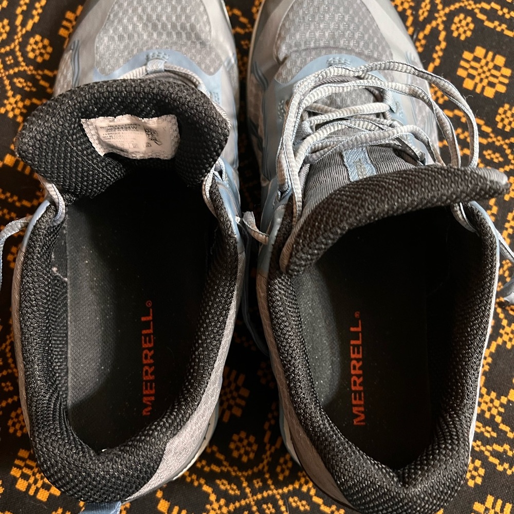 Merrell Gray Blue Sneakers Size 9.5W - Picture 6 of 7